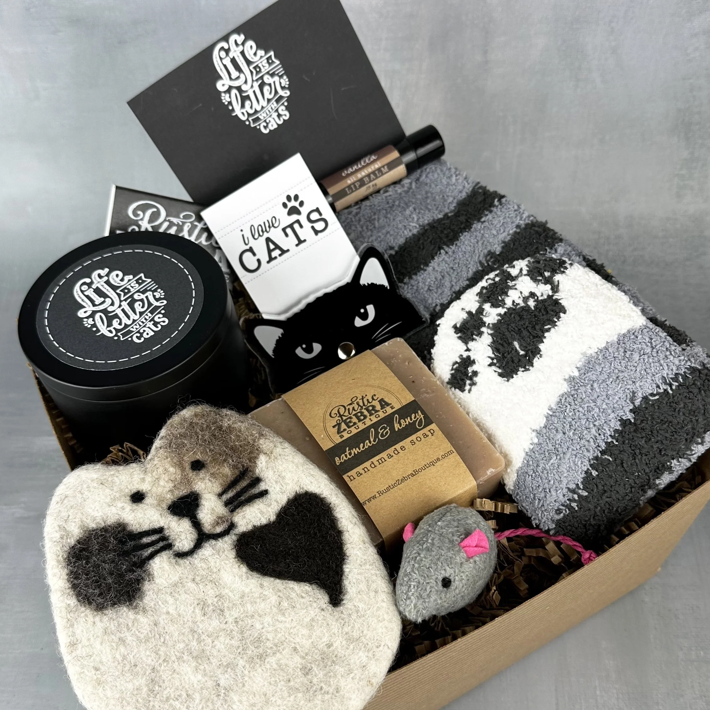 LIFE IS BETTER WITH DOGS Large Gift Box — Rustic Zebra Boutique